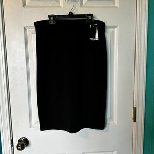 NWT Black dressy fitted skirt